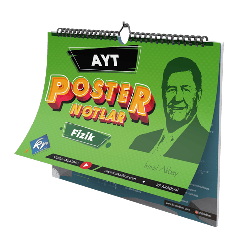 Kr Akademi Yayınları Ayt Fizik Poster Notlar 