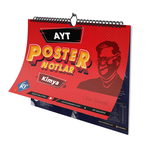 Kr Akademi Yayınları Ayt Kimya Poster Notlar 