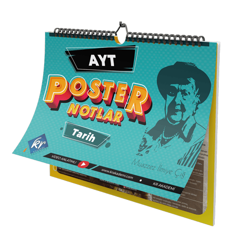 Kr Akademi Yayınları Ayt Tarih Poster Notlar 