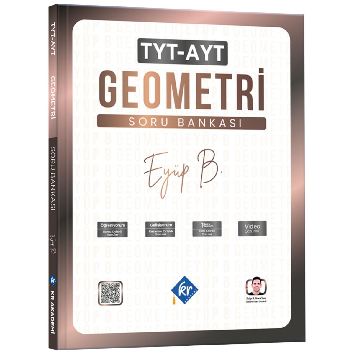 KR Akademi Yayınları Eyüp B. TYT AYT Geometri Soru Bankası 