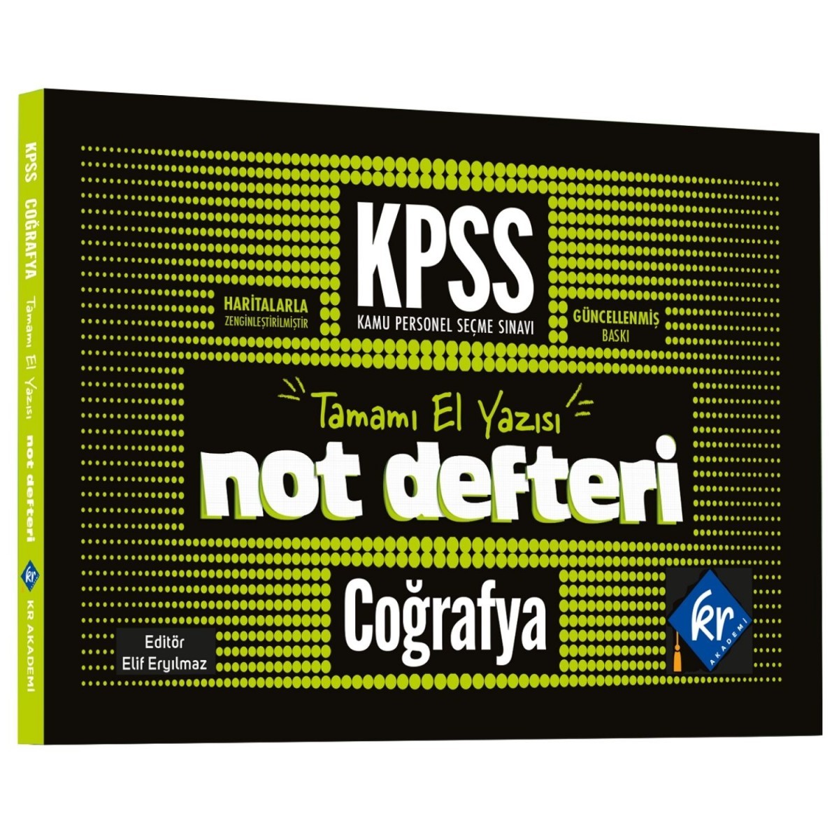 KR Akademi Yayınları KPSS Coğrafya Konu Anlatımlı Not Defteri 