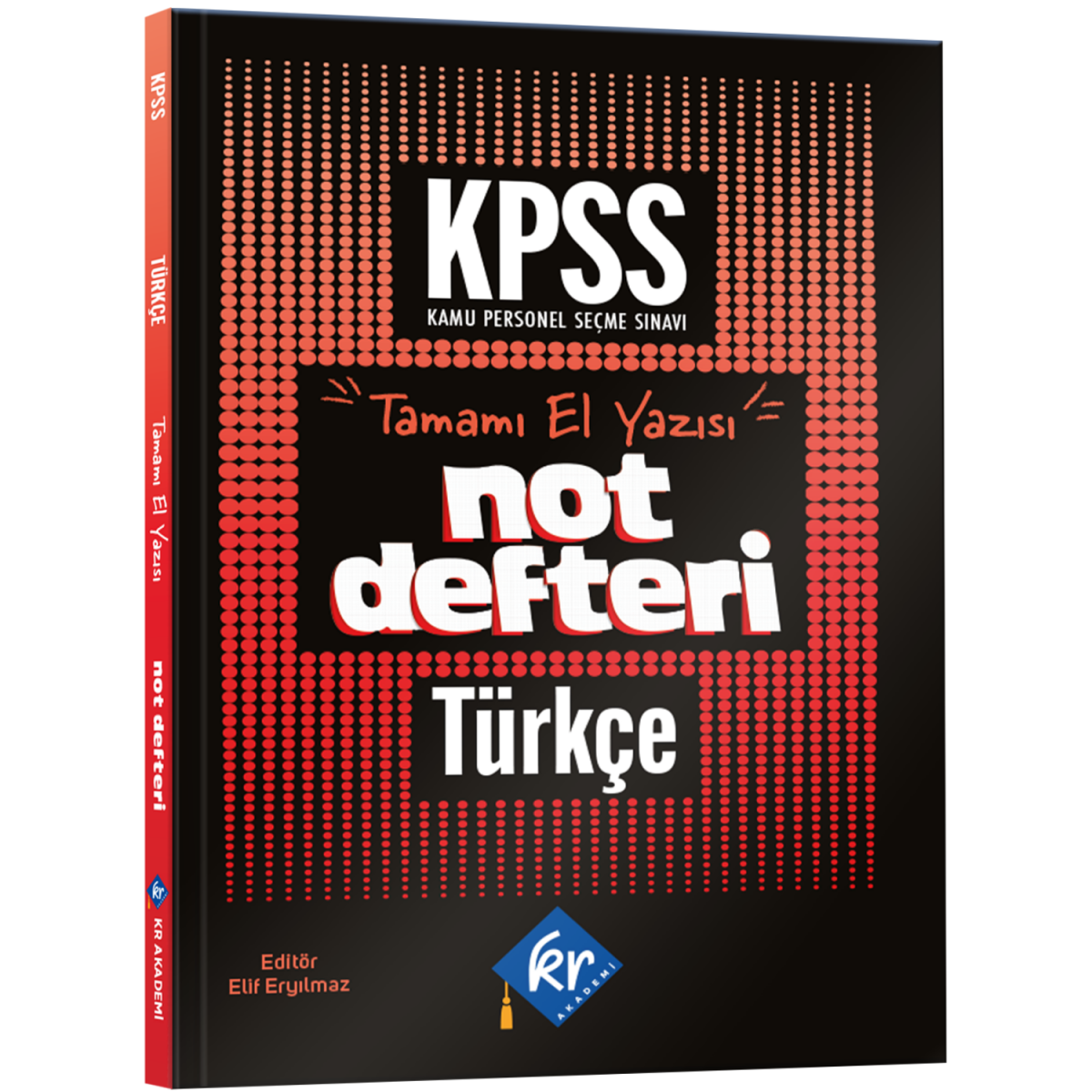 KR Akademi Yayınları KPSS Türkçe Konu Anlatımlı Not Defteri 