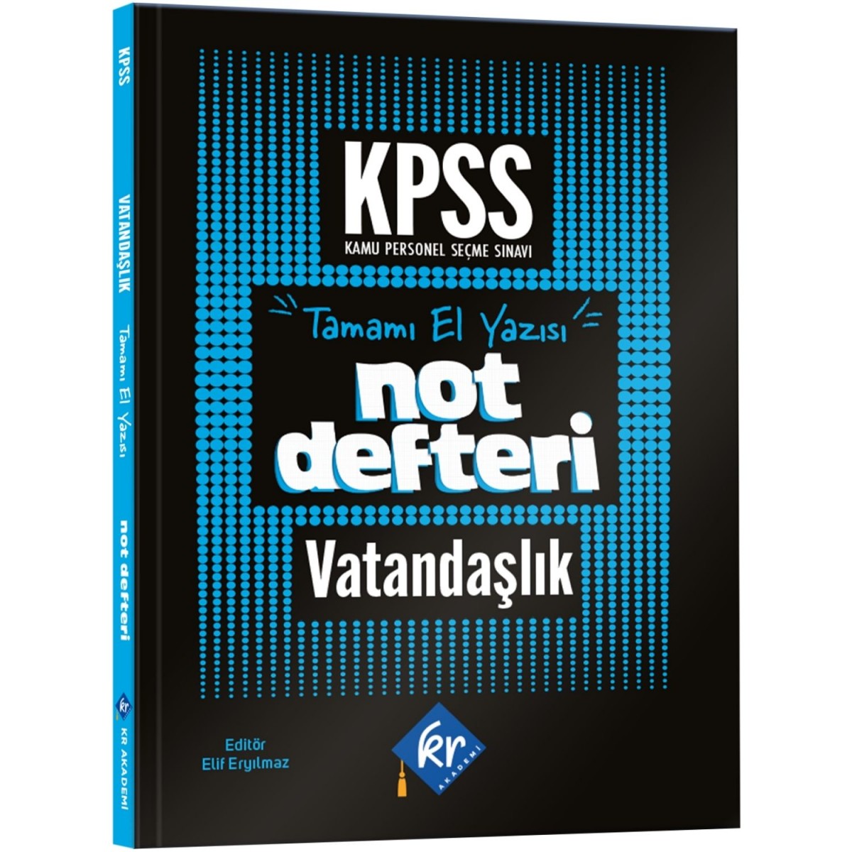 KR Akademi Yayınları KPSS Vatandaşlık Konu Anlatımlı Not Defteri 