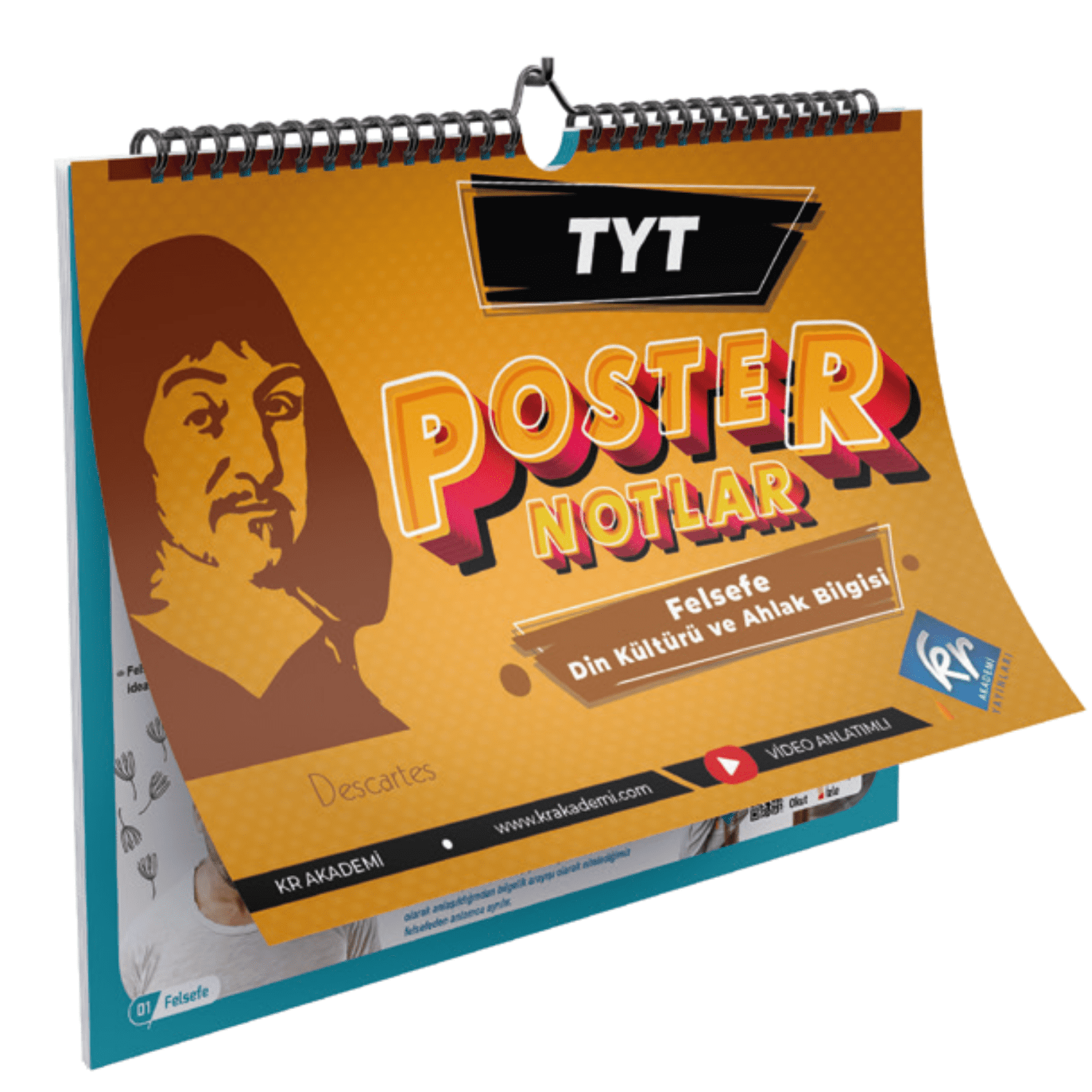 Kr Akademi Yayınları Tyt Felsefe Ve Din Kültürü Poster Notlar 
