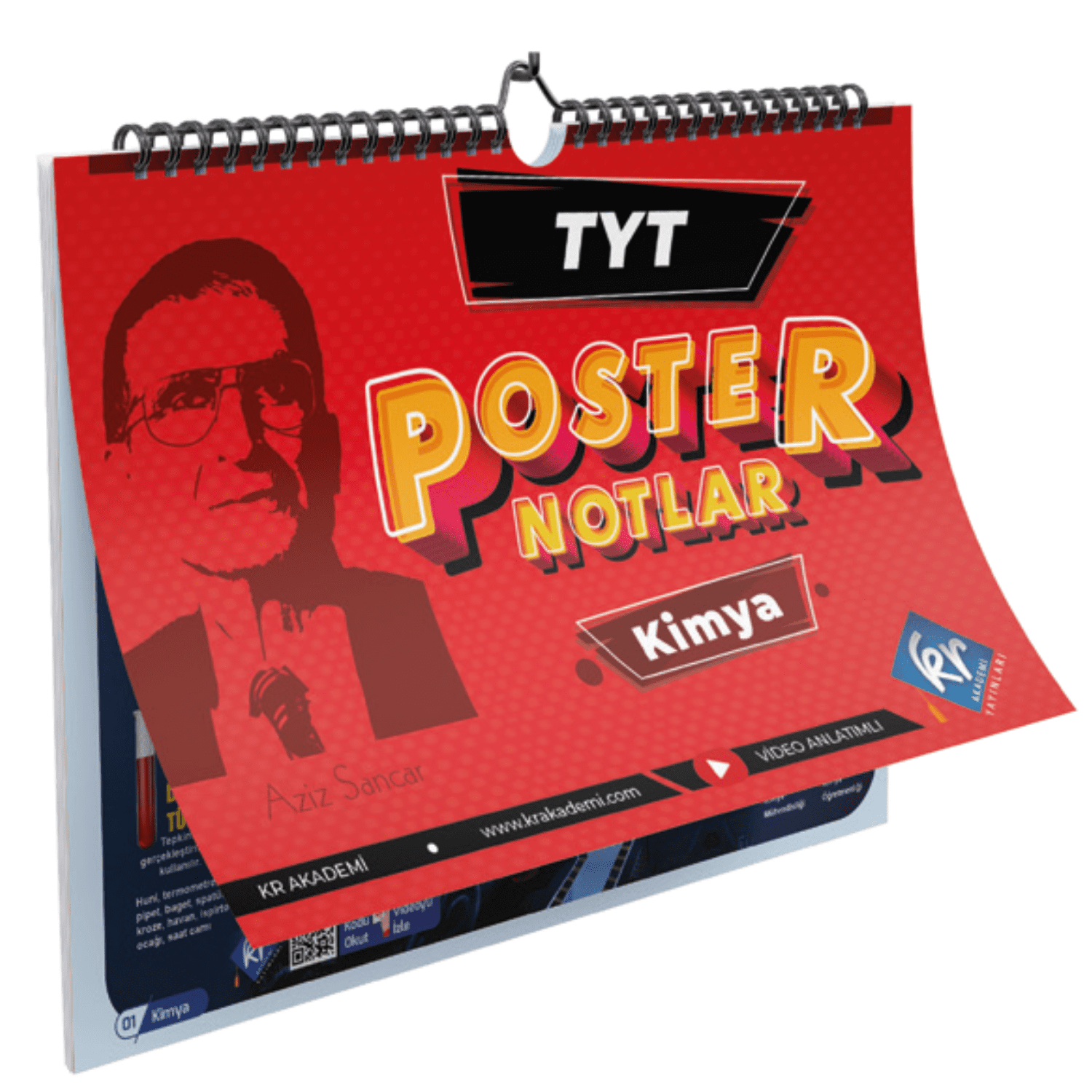 Kr Akademi Yayınları Tyt Kimya Poster Notlar 