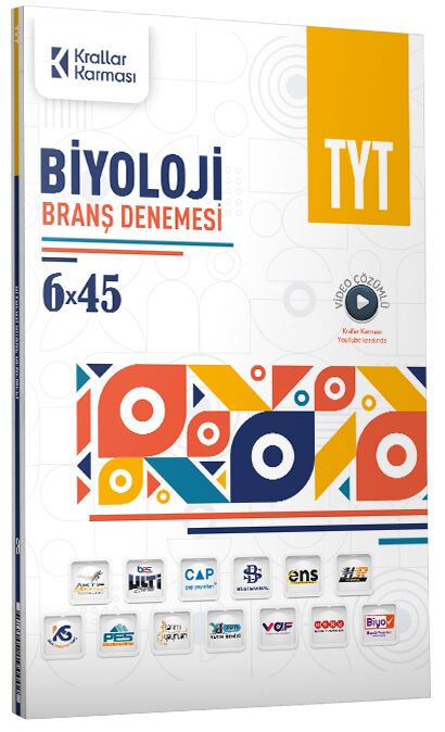 Krallar Karması Tyt Biyoloji 6 X 45 Branş Deneme