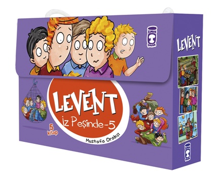 Levent İz Peşinde - 5 Set (5 Kitap)