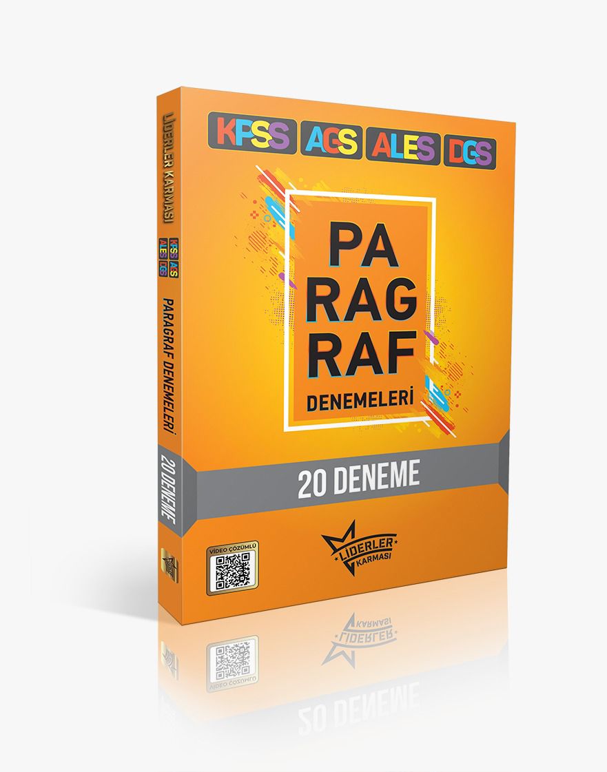 Liderler Karması 2026 KPSS AGS ALES DGS Paragraf 20 Deneme