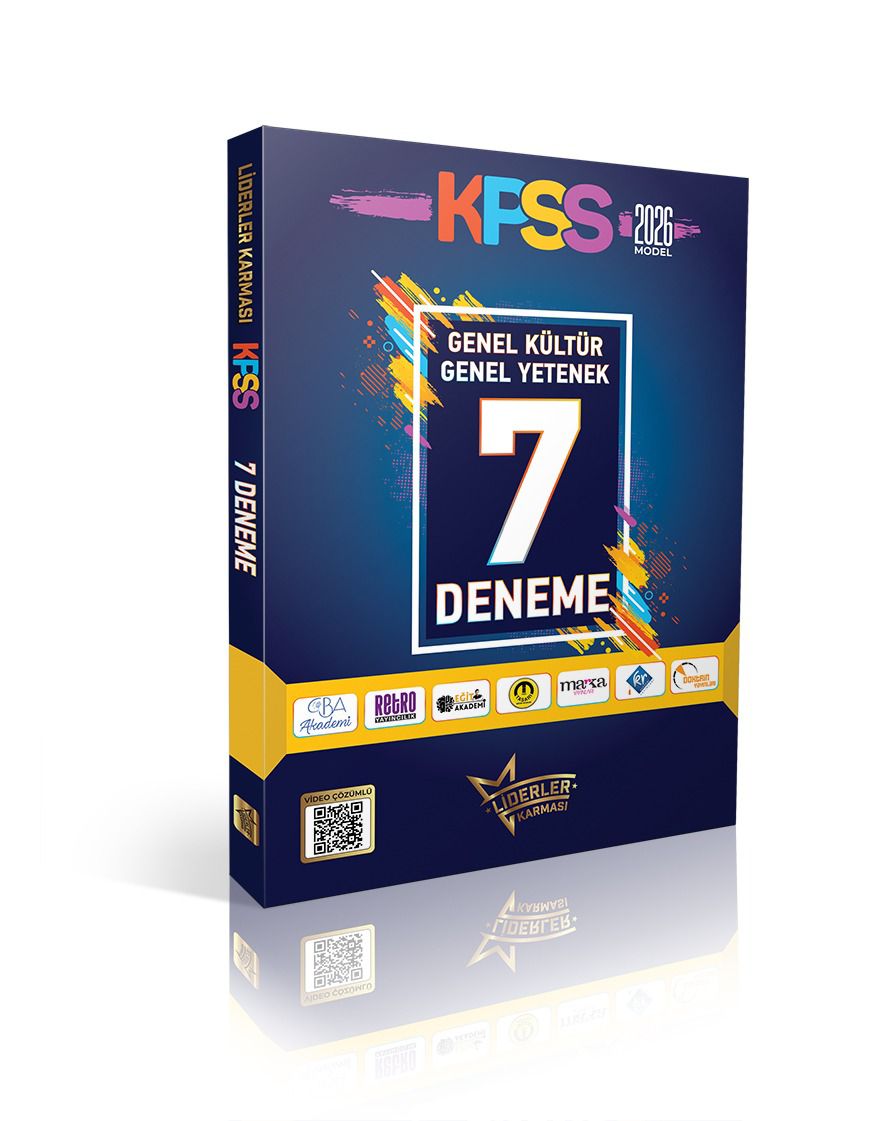Liderler Karması 2026 KPSS Genel Yetenek Genel Kültür 7 Deneme