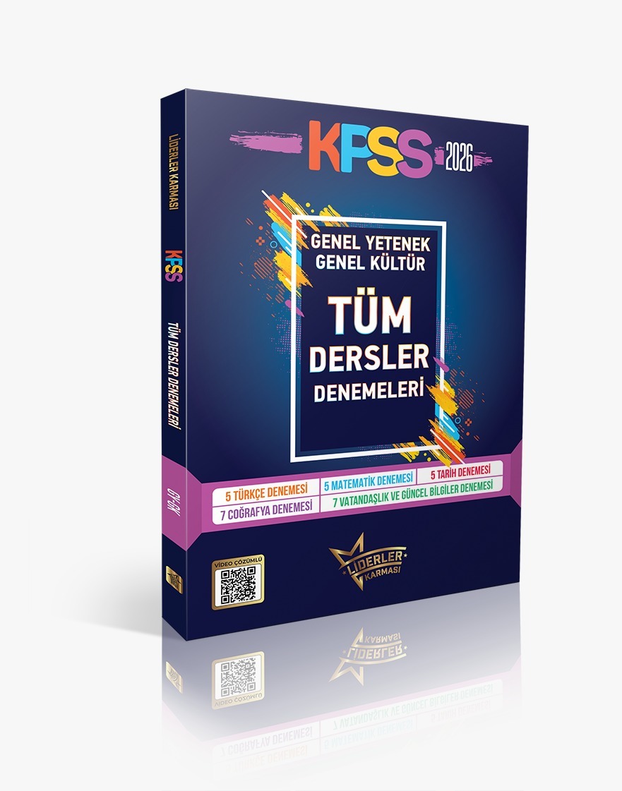 Liderler Karması 2026 KPSS Tüm Dersler Denemeleri