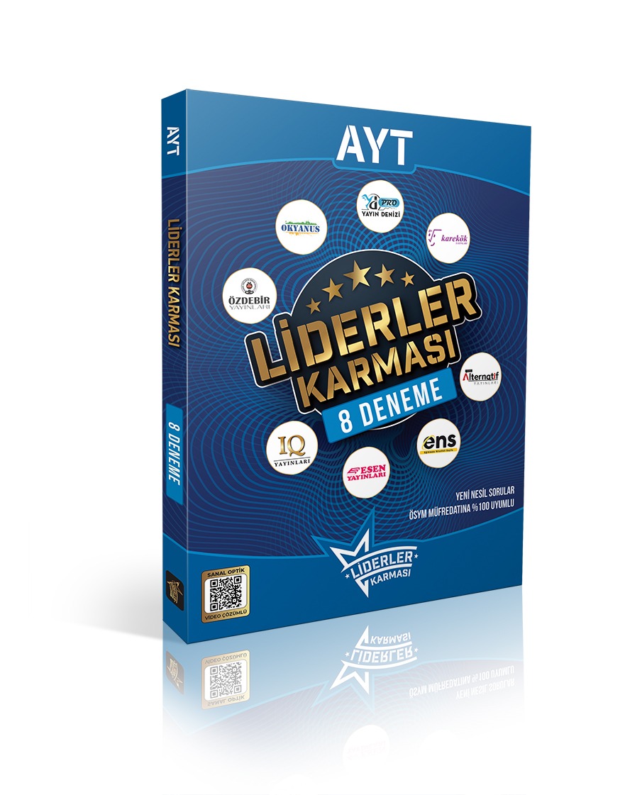 Liderler Karması AYT 8 Deneme Seti