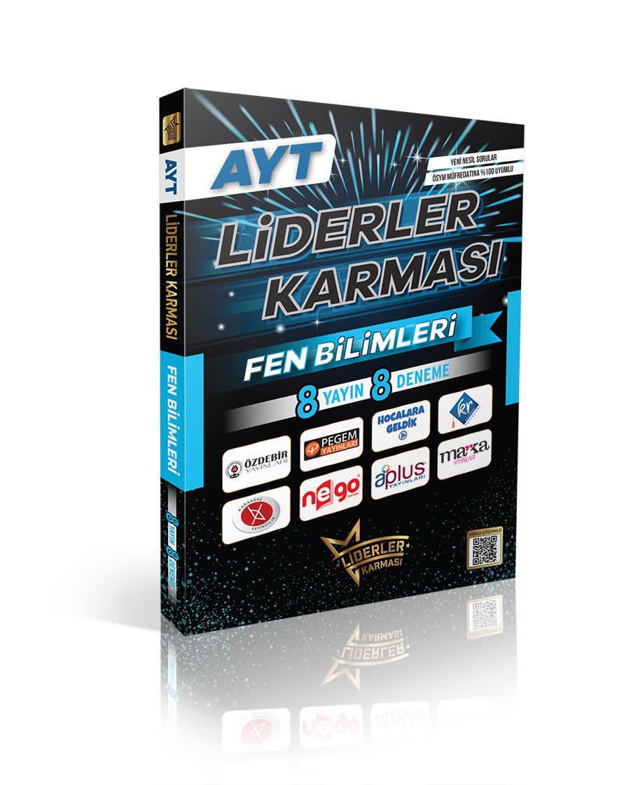 Liderler Karması AYT Fen Bilimleri 8 Yayın 8 Deneme Çözümlü