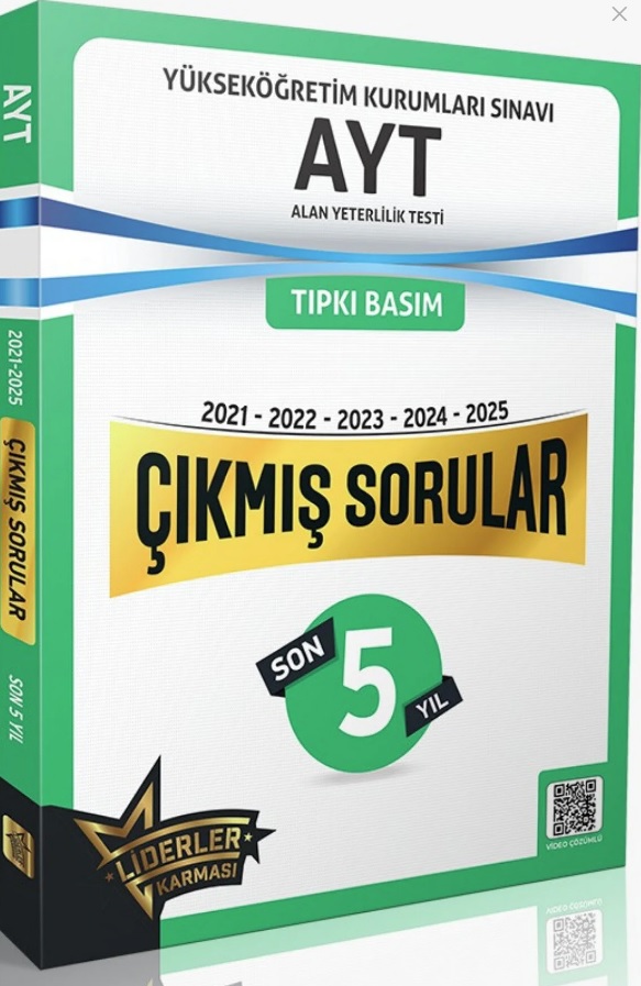 Liderler Karması AYT Son 5 Yıl Çıkmış Sorular