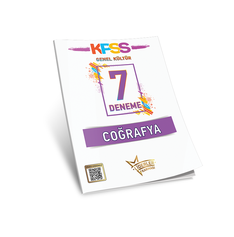 Liderler Karması KPSS Coğrafya  7X18 Denemeleri