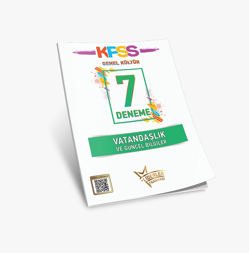 Liderler Karması KPSS Vatandaşlık ve Güncel Bilgiler  8X15 Denemeleri