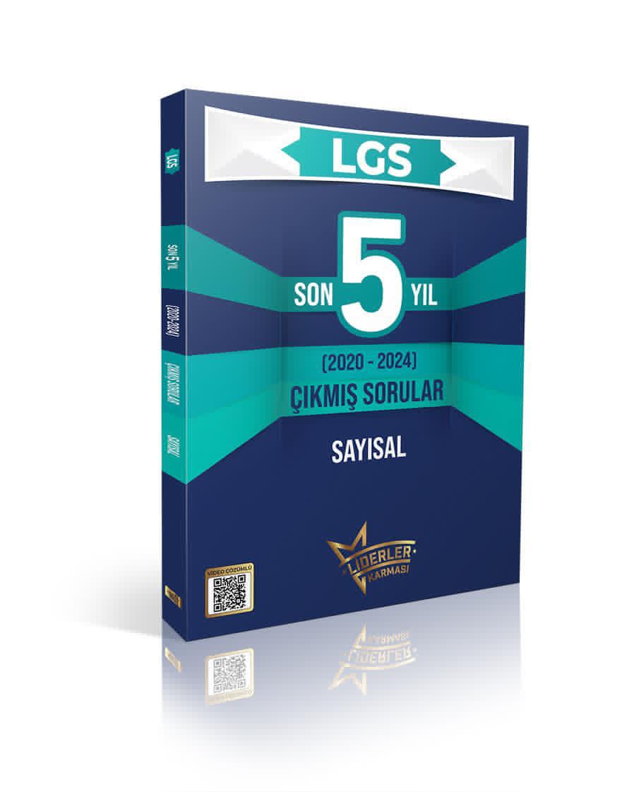 Liderler Karması LGS 8. Sınıf Son 5 Yıl Sayısal Çıkmış Sorular Çözümlü