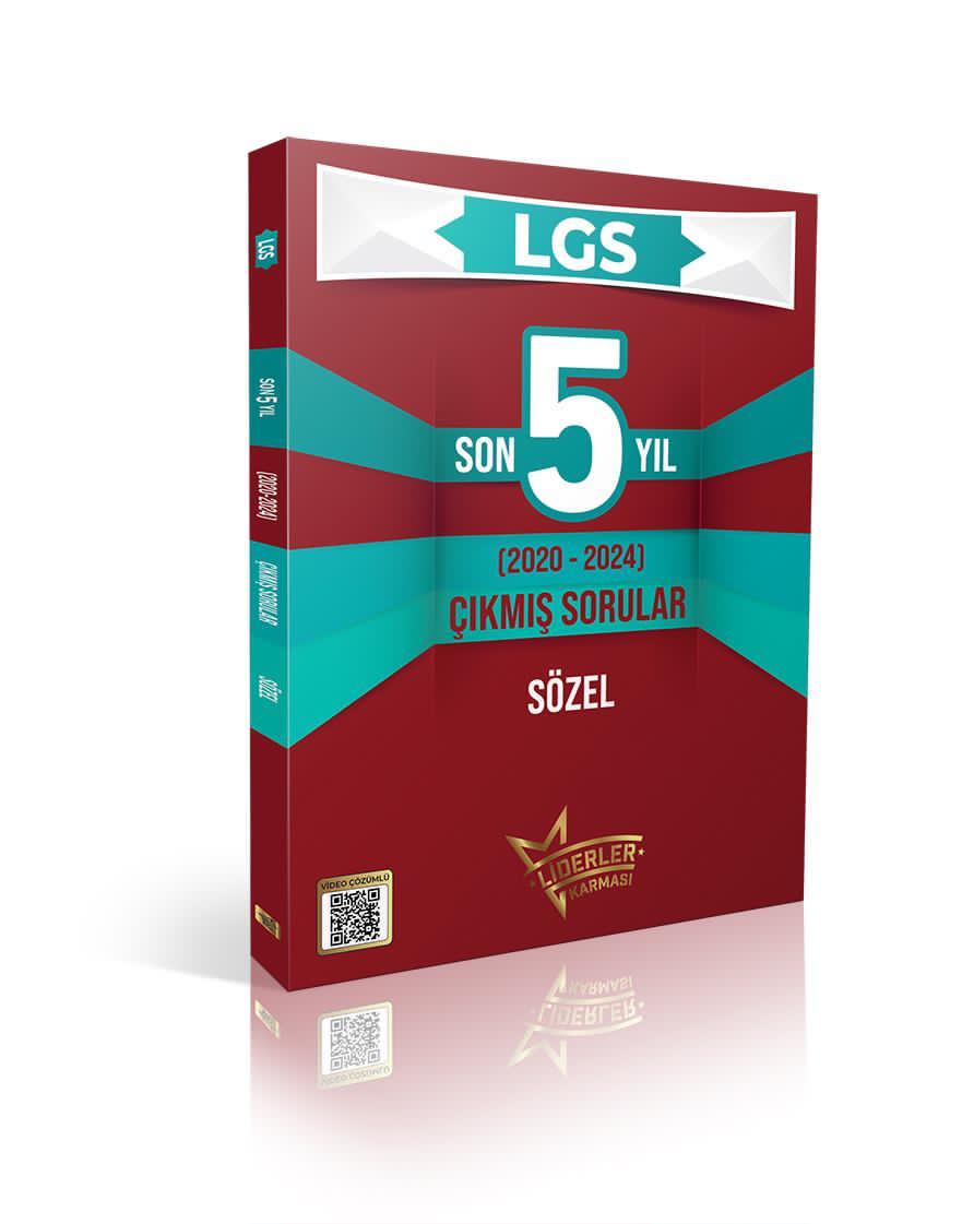 Liderler Karması LGS 8. Sınıf Son 5 Yıl Sözel Çıkmış Sorular Çözümlü