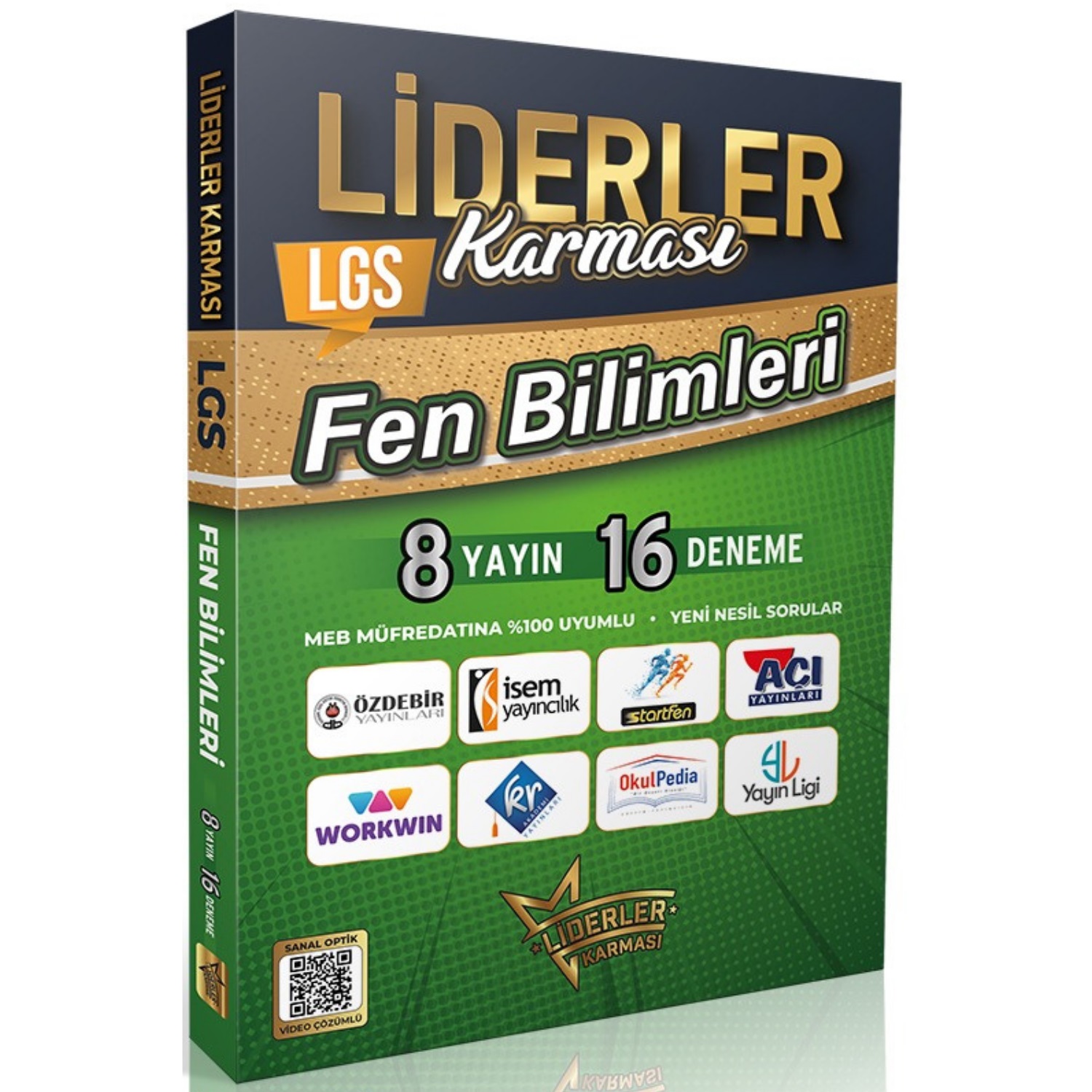Liderler Karması Lgs Fen Bilimleri Denemeleri 8 Yayın 16 Deneme