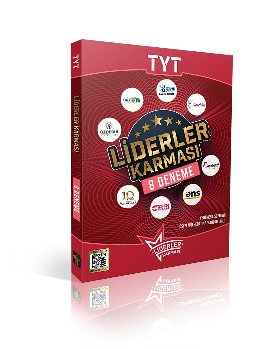 Liderler Karması TYT 8 Deneme Seti