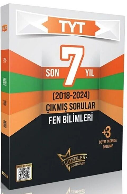 Liderler Karması TYT Fen Bilimler Son 7 Yıl Çıkmış Sorular Çözümlü