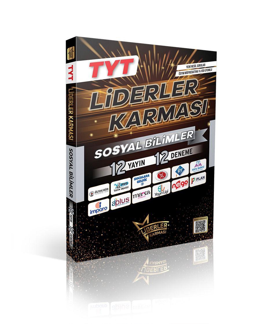 Liderler Karması TYT Sosyal Bilgiler 12 Yayın 12 Deneme Çözümlü