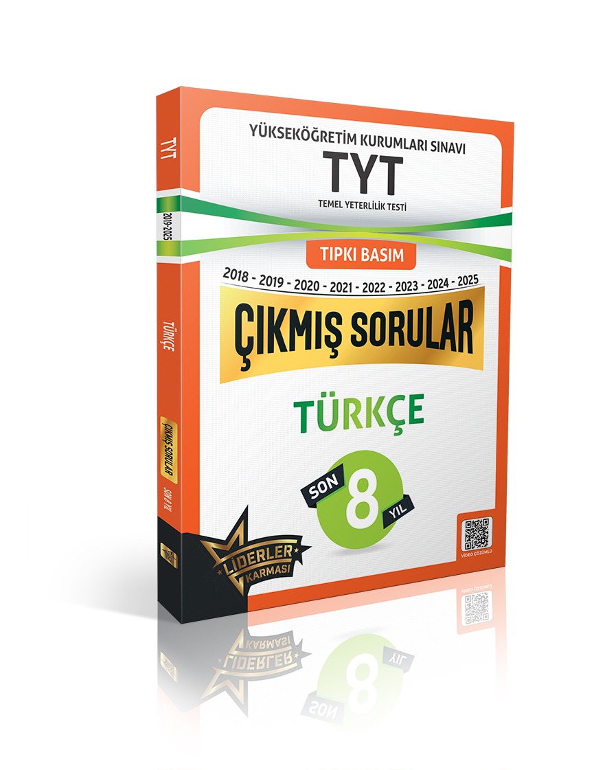 Liderler Karması TYT Türkçe Son 8 Yıl Çıkmış Sorular