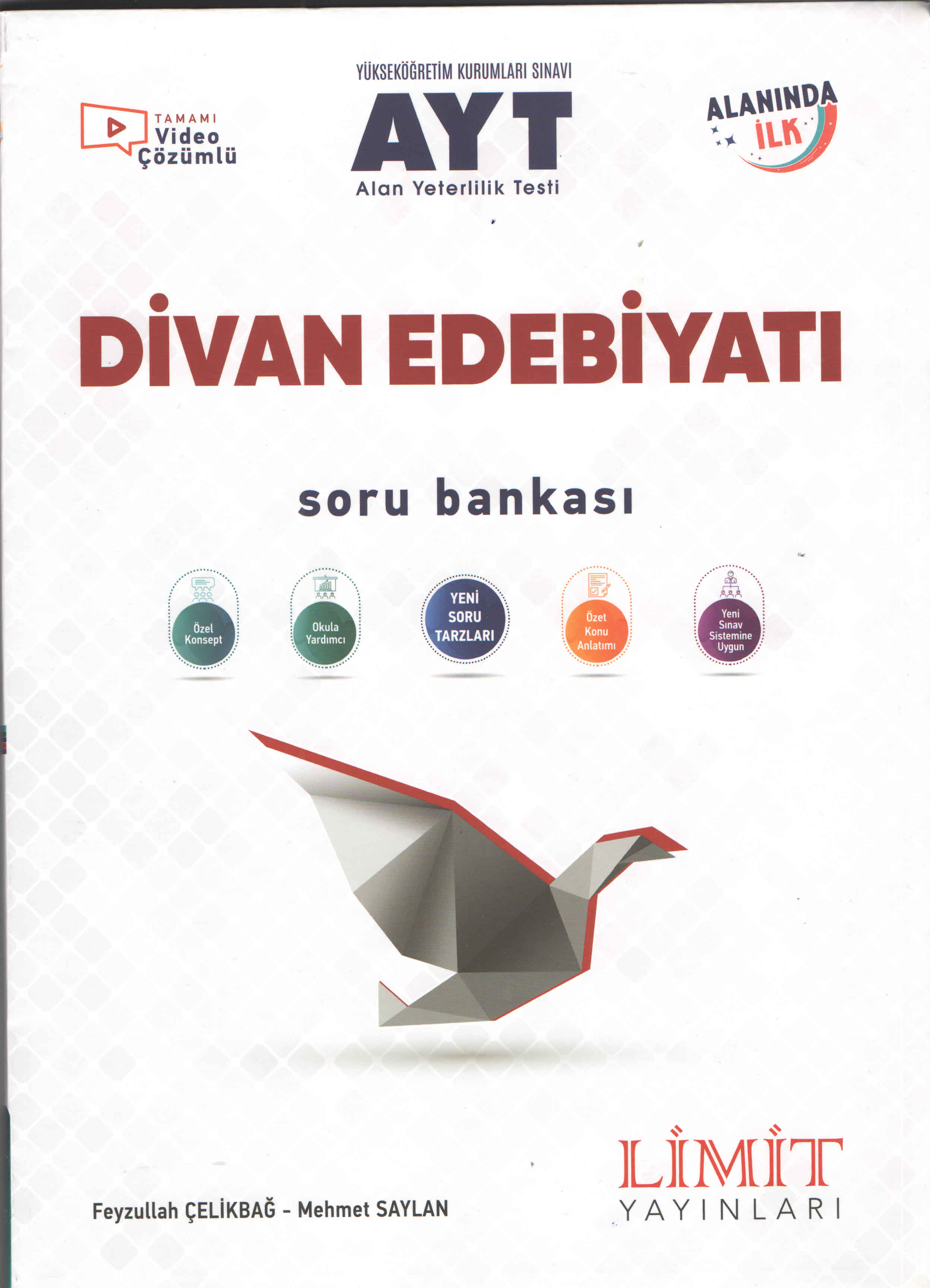 Limit Yayınları AYT Divan Edebiyatı Soru Bankası