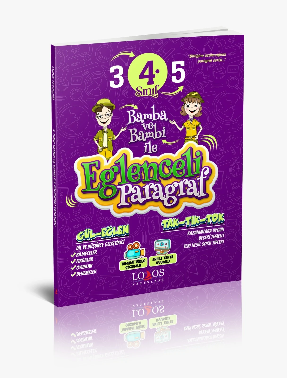 Lodos Yayınları 4. Sınıf Bamba ve Bambi ile Eğlenceli Paragraf