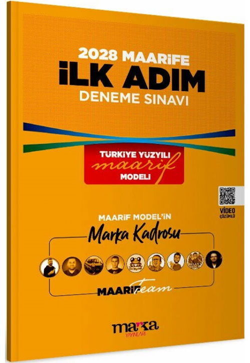 Marka Yayınları 2028 Maarife İlk Adım Üniversiteye Hazırlık Türkiye Geneli Deneme Sınavı 