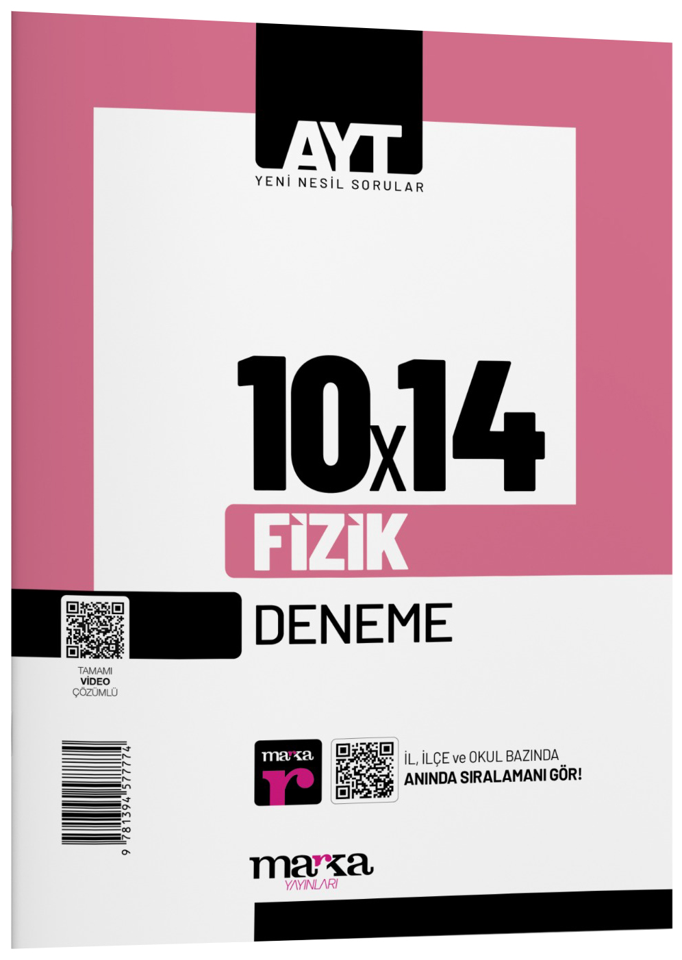 Marka Yayınları Ayt Fizik 10 Deneme Tamamı Video Çözümlü
