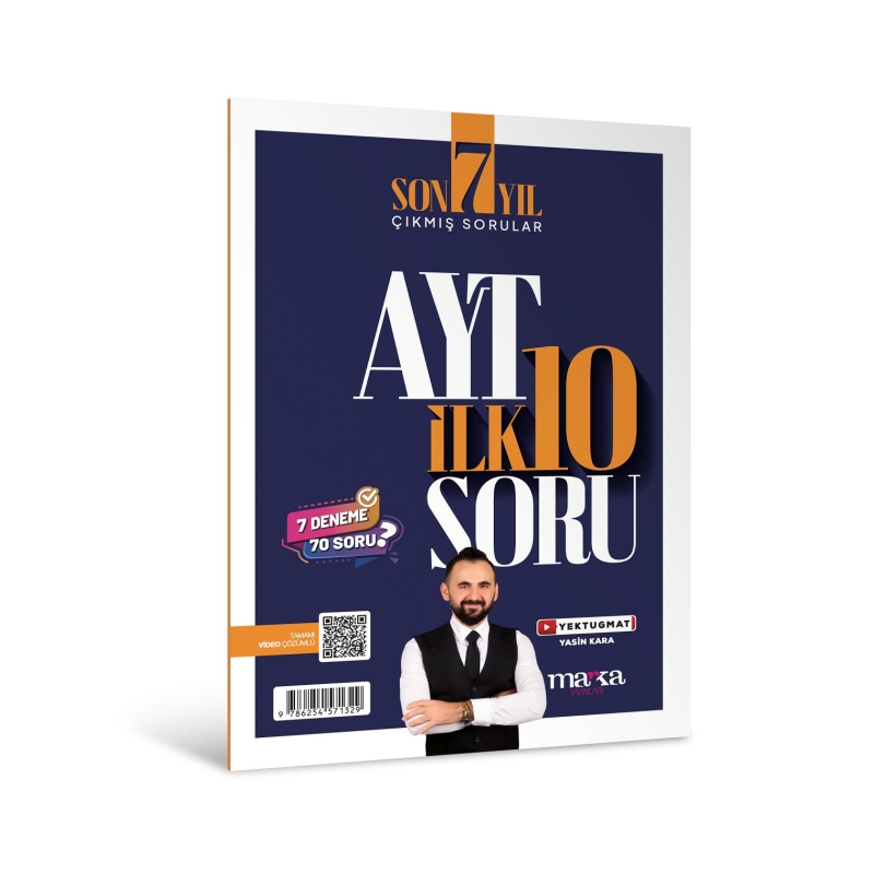 Marka Yayınları AYT Matematik İlk 10 Soru Son 7 Yıl Çıkmış Sorular 