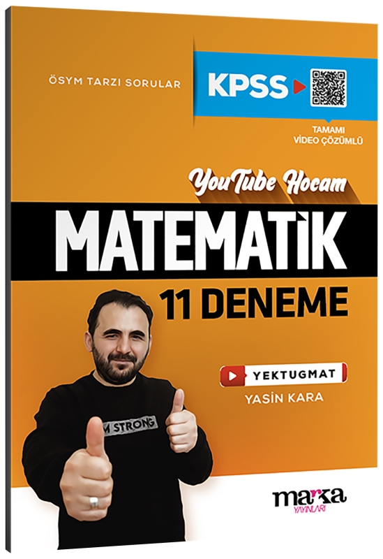 Marka Yayınları Kpss Matematik 11 Deneme Tamamı Video Çözümlü Yektugmat
