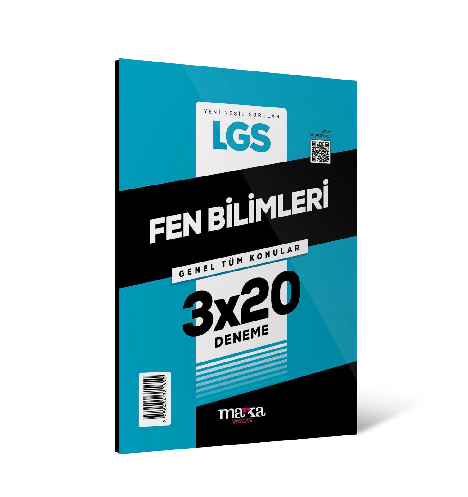 Marka Yayınları Lgs 8. Sınıf Genel Tüm Konular Fen Bilimleri 3 Deneme