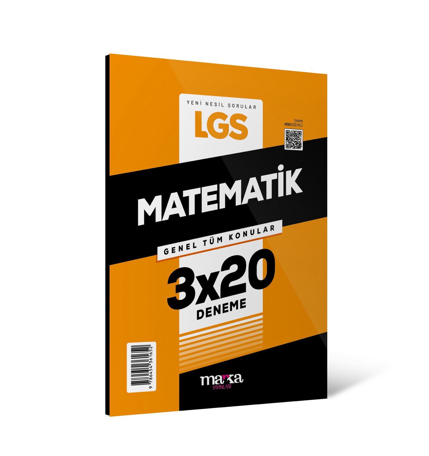 Marka Yayınları  Lgs 8. Sınıf Genel Tüm Konular Matematik 3 Deneme