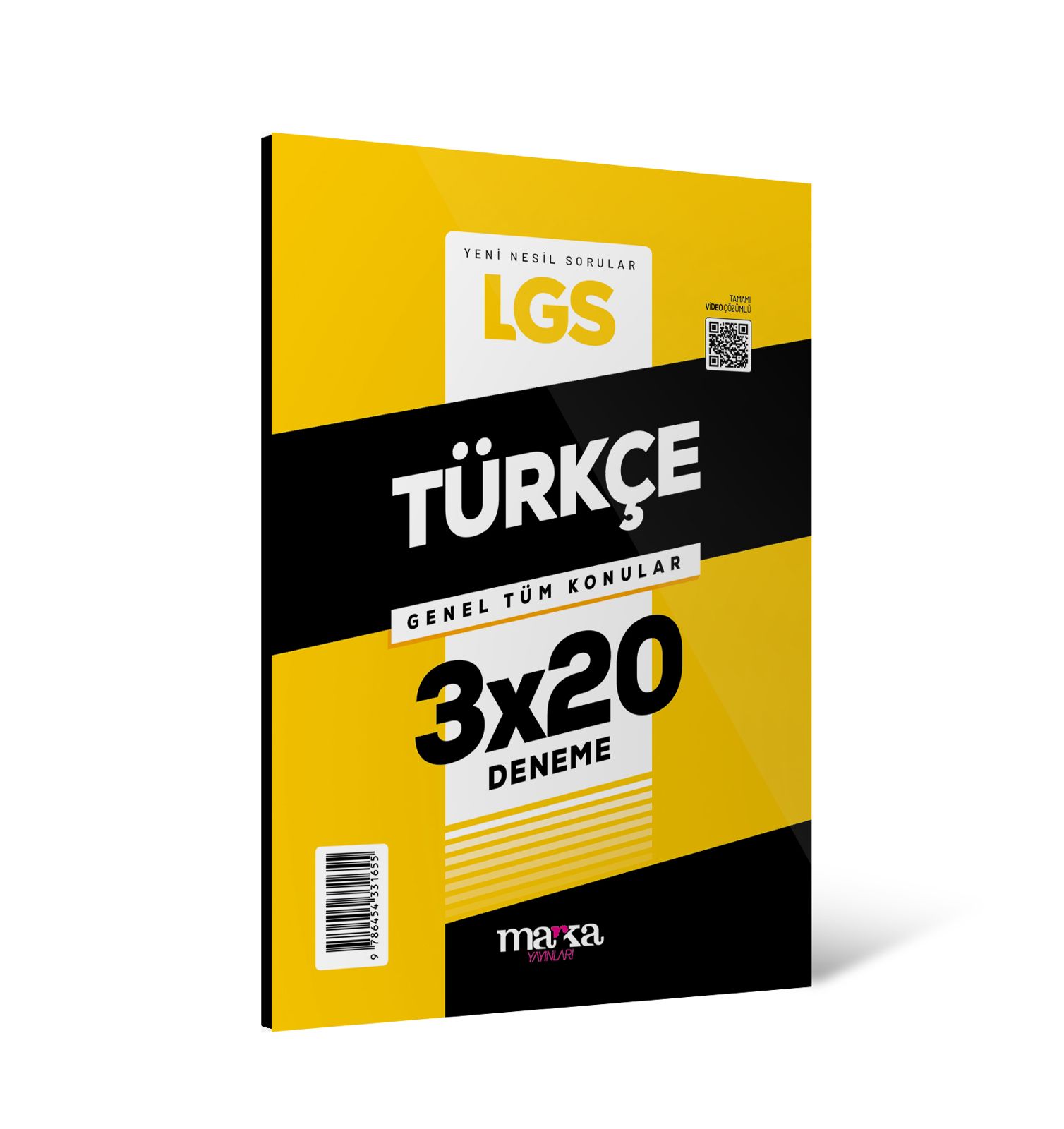 Marka Yayınları Lgs 8. Sınıf Genel Tüm Konular Türkçe 3 Deneme