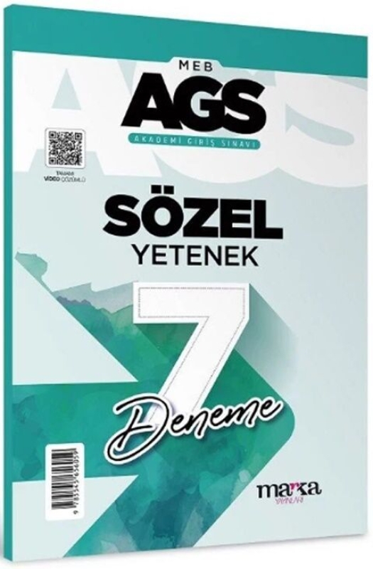 Marka Yayınları MEB AGS Sözel Yetenek 7 Deneme