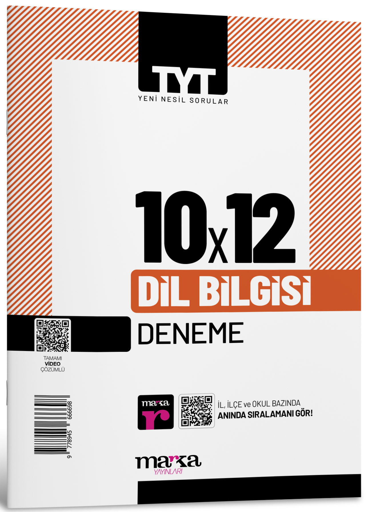 Marka Yayınları Tyt Dil Bilgisi Tamamı Video Çözümlü 10 Deneme