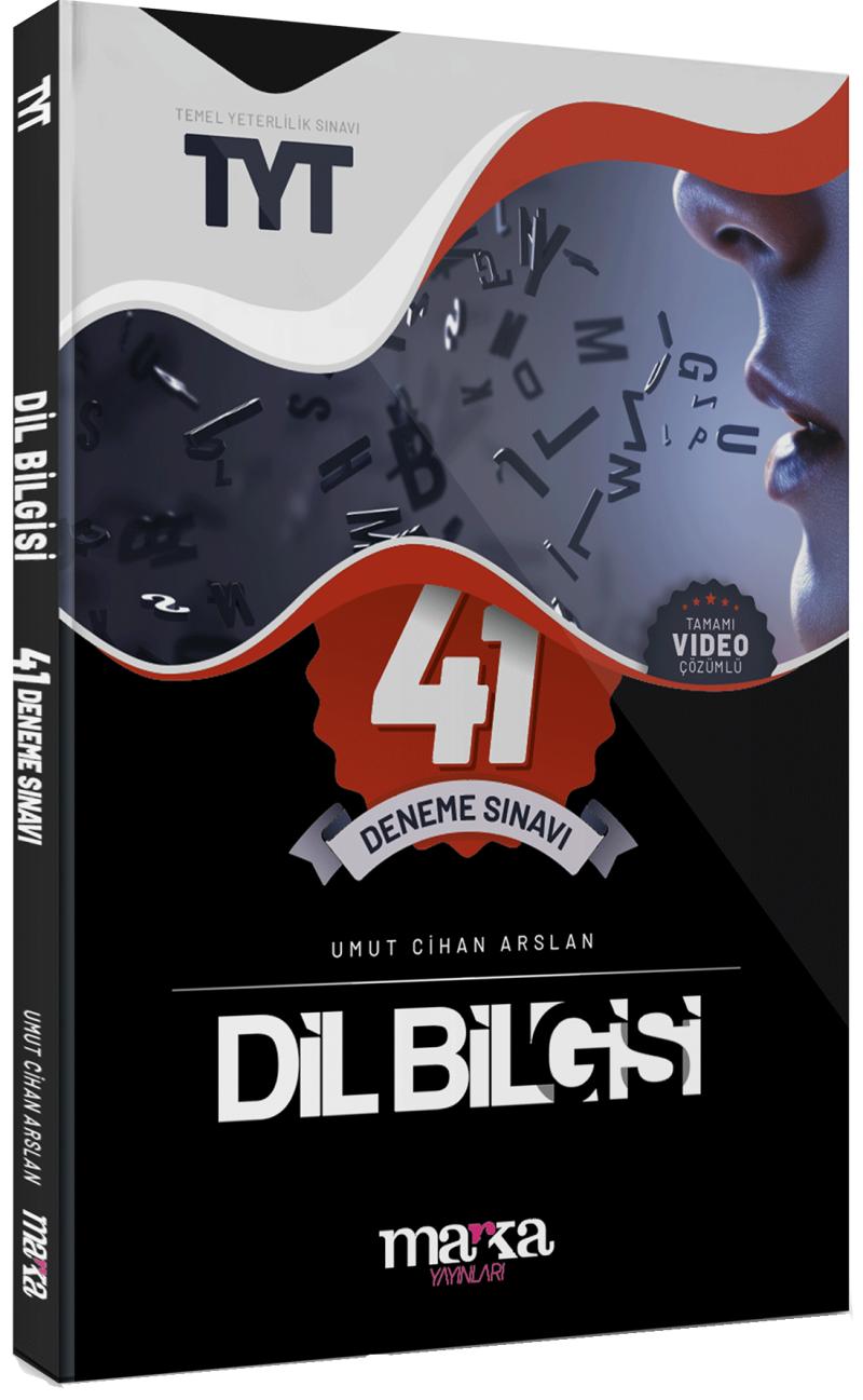 Marka Yayınları  Tyt Dil Bilgisi Tamamı Video Çözümlü 41 Deneme