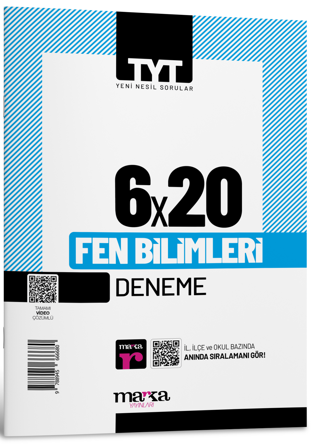 Marka Yayınları Tyt Fen Bilimleri 6 Deneme Tamamı Video Çözümlü