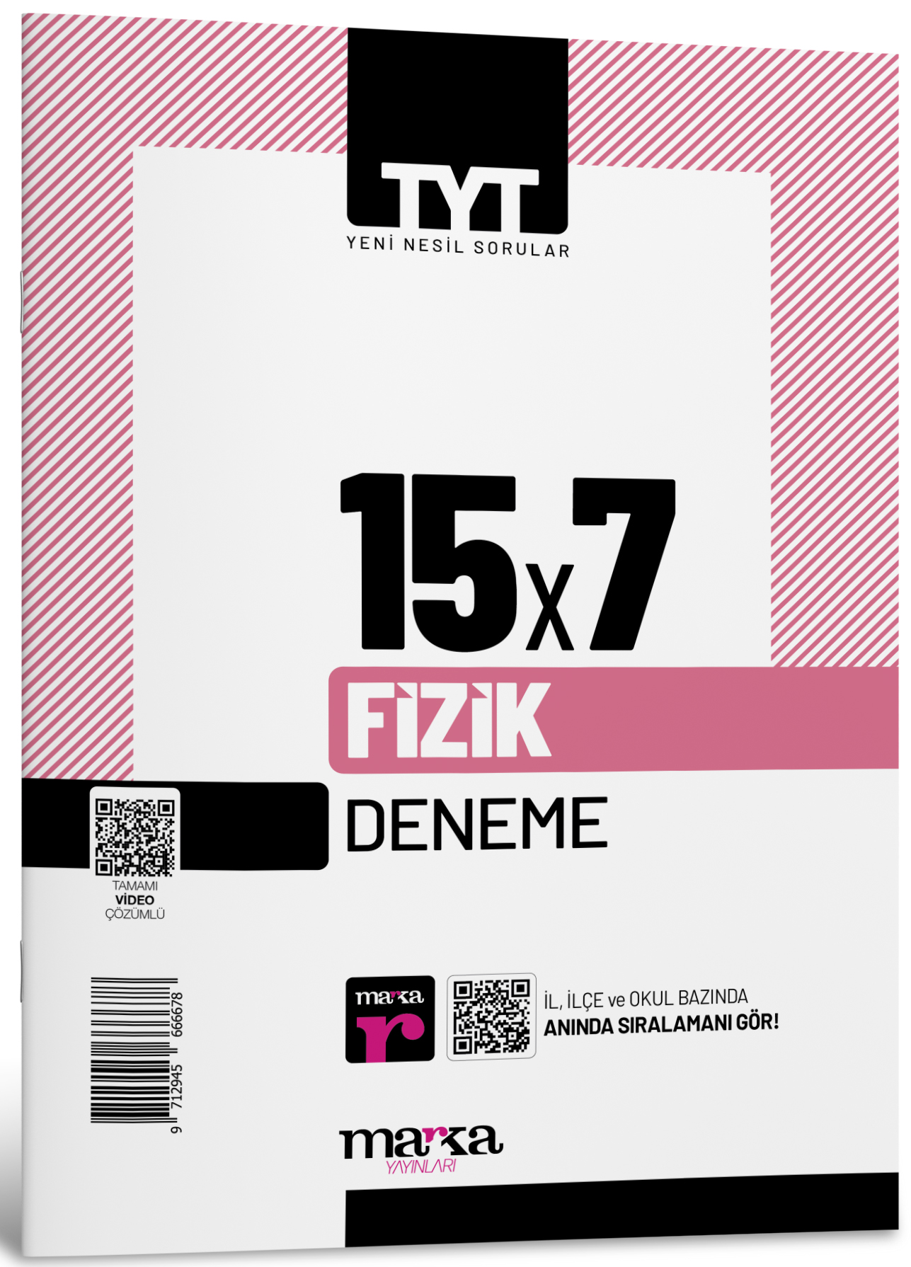 Marka Yayınları Tyt Fizik 15 Deneme Tamamı Video Çözümlü