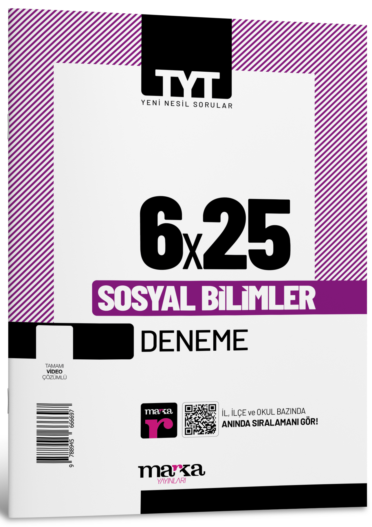 Marka Yayınları Tyt Sosyal Bilimler 6 Deneme Tamamı Video Çözümlü