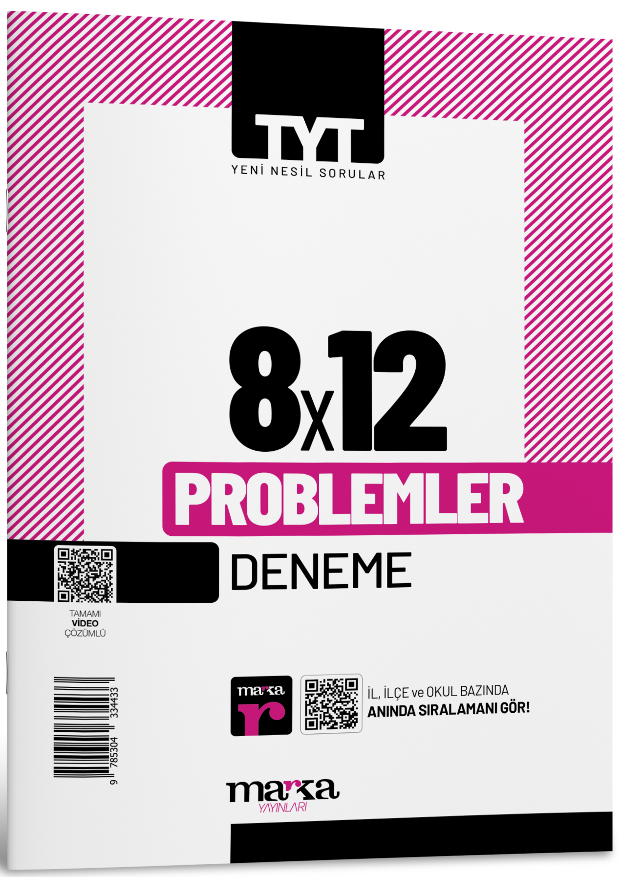 Marka Yayınları Tyt Yeni Nesil Problemler 8 Deneme Tamamı Video Çözümlü