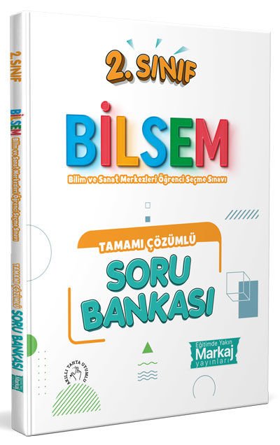 Markaj Yayınları 2. Sınıf Bilsem Çözümlü Soru Bankası