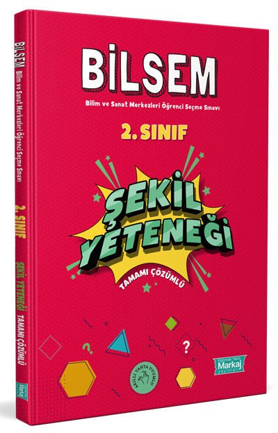 Markaj Yayınları 2. Sınıf Bilsem Hazırlık Şekil Yeteneği Tamamı Çözümlü