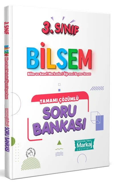 Markaj Yayınları 3. Sınıf Bilsem Çözümlü Soru Bankası