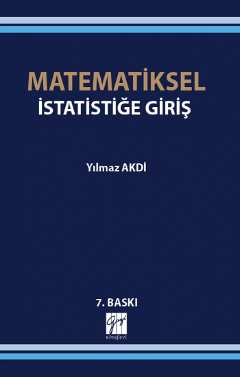 Matematiksel İstatistiğe Giriş