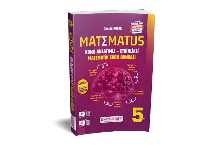Matematus 5. Sınıf  Matematik Konu Anlatımlı Etkinlikli Soru Bankası