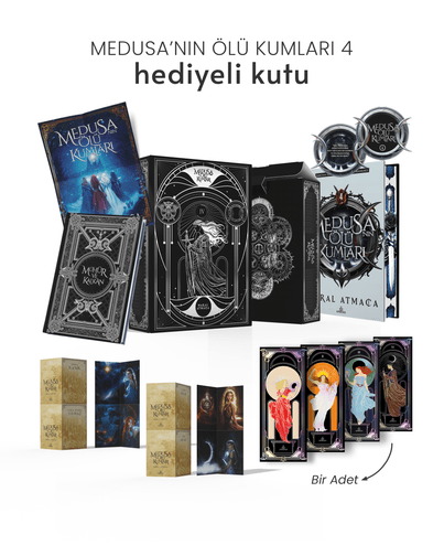 Medusa’nın Ölü Kumları - 4  (Yan Boyamalı - Hediyeli Tekli Kutu)