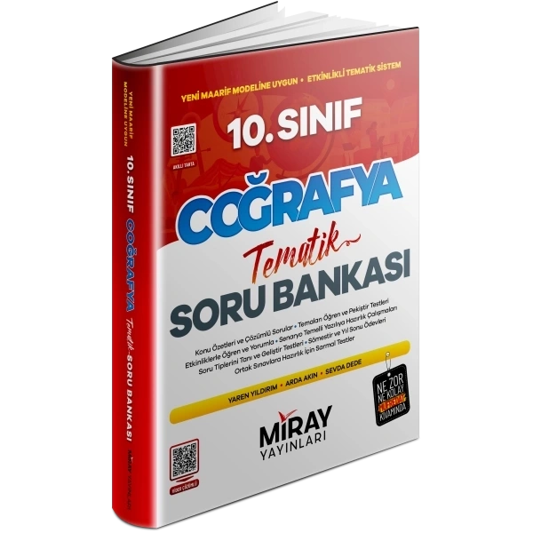 Miray Yayınları 10. Sınıf Coğrafya Konu Özetli Tematik Soru Bankası