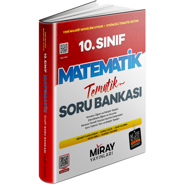Miray Yayınları 10. Sınıf Matematik Tematik Soru Bankası